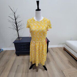 Monique Lhullier Eyelet Dress